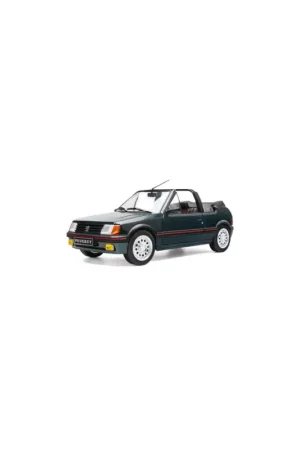 Peugeot 205 cti metallic green 1986 1/18 Miniatuur Gereduceerde Prijs