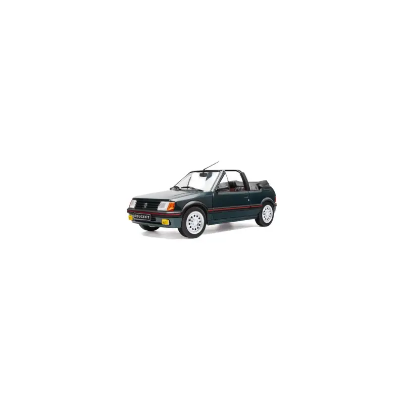 Peugeot 205 cti metallic green 1986 1/18 Miniatuur Gereduceerde Prijs