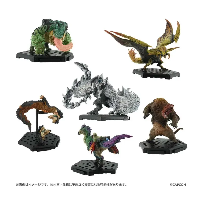 Capcom - Figure Builder Monster Hunter Standard Model Plus Vol.27 (6 pcs) Figuurtje Hoge Kwaliteit