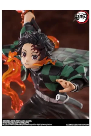 Op = Op Demon Slayer - Tanjiro Kamado : Kyojuro Rengoku Sword Guard - Figuartszero Figuurtje