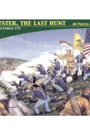 Bestseller Opnieuw uitgebracht!Generaal Custer ... de laatste jacht.Custers Last Stand ... Figuren