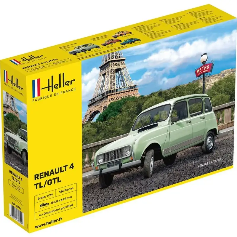 Weekendaanbieding renault 4l Schaalmodel