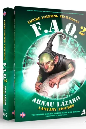 FAQ 2 FANTASY FIGURES PAINTING TECHNIQUES by Arnau Lázaro - English Boek Snelle Levering
