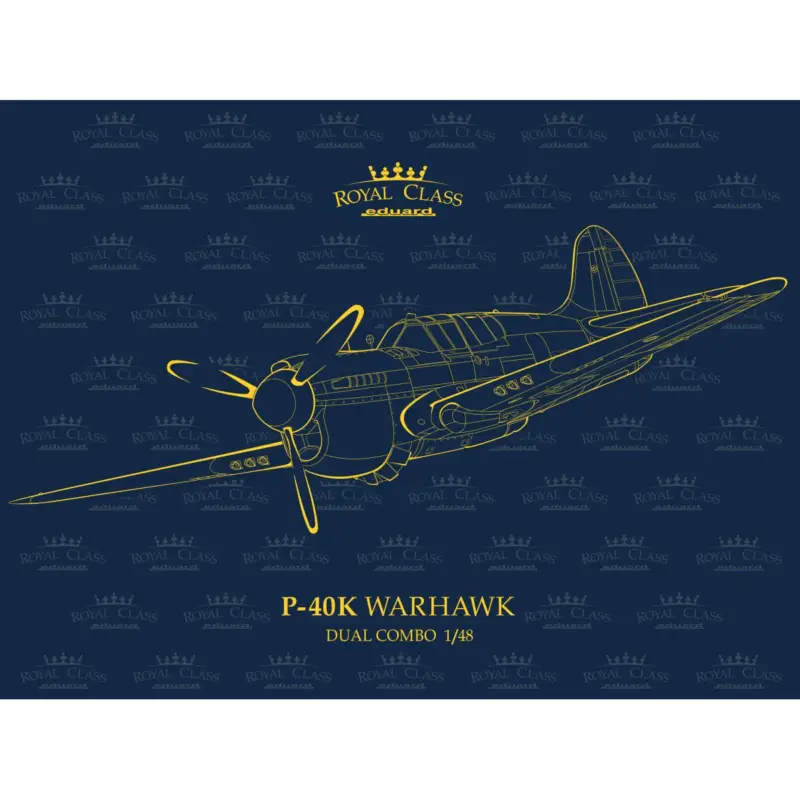 Eduard r0024 eduard-royal class p-40k warhawk dual combo 1/48 Schaalmodel Veilige Betaling