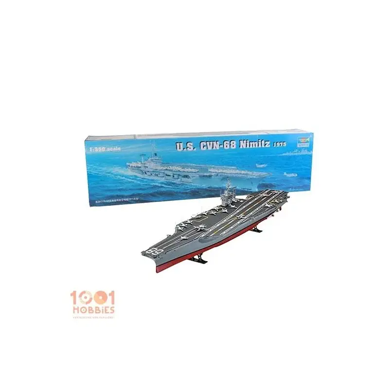 Lage Kosten Cvn-68 uss nimitz 1975 Schaalmodel