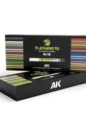 AK INTERACTIVE: PLAYMARKERS SPECIAL BOX - Full Range 34 Playmarkers Acrylverf Alleen Vandaag