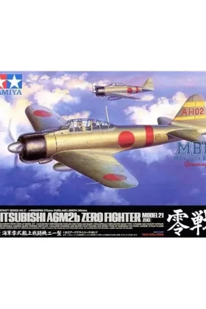 Laatste Versie Mitsubishi A6M2 Zero Model 21 Zeke Schaalmodel