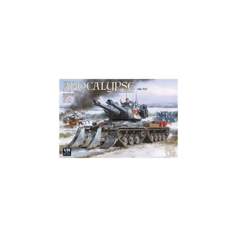 Apocalypse Tank Ver.2.0 Schaalmodel Betrouwbaar