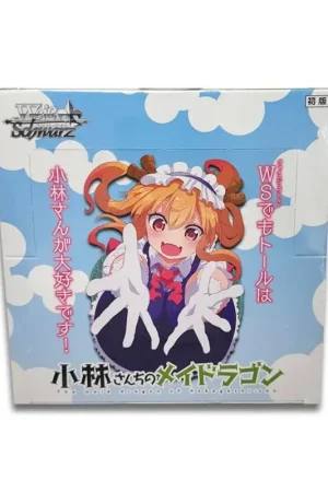 Weiss Schwarz TCG Miss Kobayashi Dragon Maid Display 16 Boosters 9 Cards Betaalbaar
