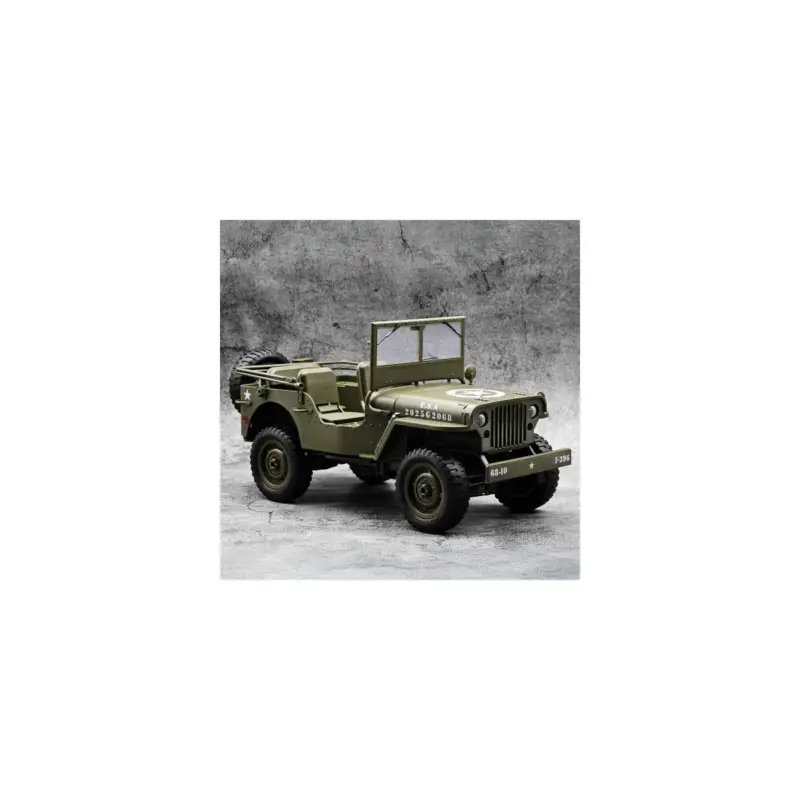 Express Levering Jeep Willys RC 1:10 RTR Radio Controlled Electric Car with Lights