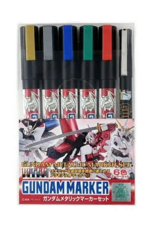 Populair AMS-121 - Gundam Metallic Marker Set