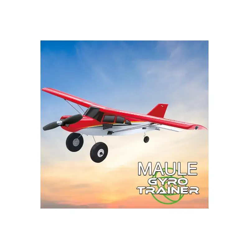 MAULE GYRO TRAINER radio-controlled electric plane red Mode 1 RTF elektrisch RC vliegtuig Direct Beschikbaar