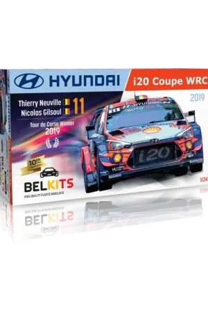 Hyundai i20 coupe wrc tour de corse 2019 t.neuville / n.gilsoul Schaalmodel Beste Prijs
