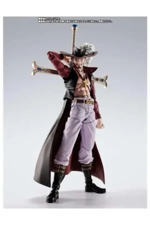 Gratis Retour ONE PIECE - Dracule Mihawk - SH Figuarts Figure 16cm Figuurtje