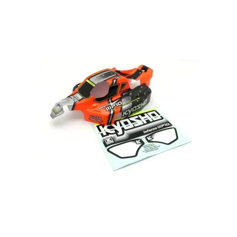 Must-Have Kyosho 1:8 Inferno MP10 Readyset Body - Orange
