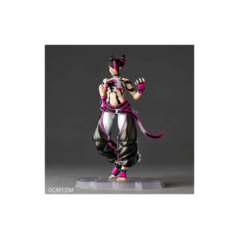 Hoge Kwaliteit Street Fighter 6 - Juri Han Revoltech Amazing Yamaguchi Figuurtje