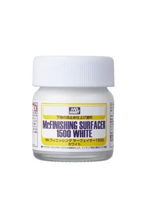 Mr. finishing surfacer 1500 white (40ml) Acrylverf Uitverkoop