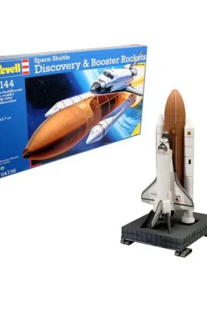 Snelle Levering Space Shuttle Discovery & Booster Rockets Schaalmodel