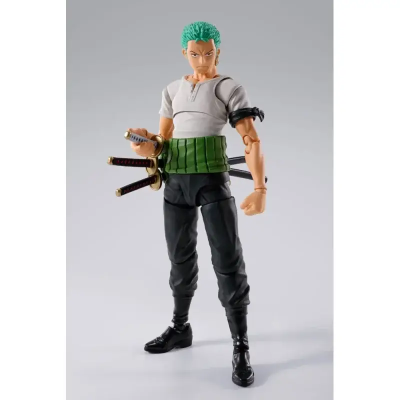 One Piece action figure SHFiguarts Roronoa Zoro Romance Dawn Ver. 15cm Figuurtje Beste Prijs