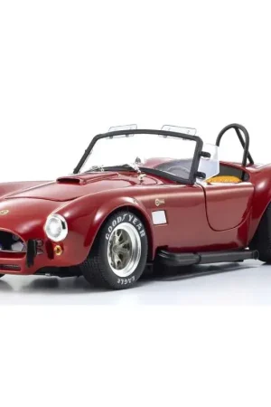 Aanbieding Kyosho 1:18 Shelby Cobra 427 S/C Spider 1962 Red Miniatuur