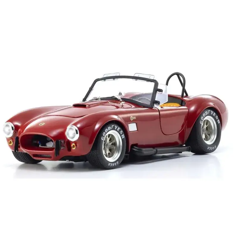 Aanbieding Kyosho 1:18 Shelby Cobra 427 S/C Spider 1962 Red Miniatuur