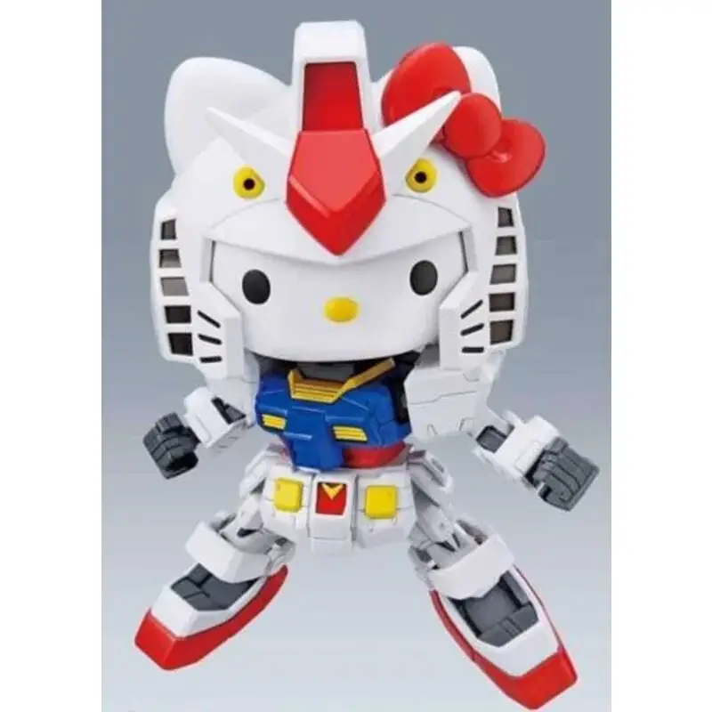 Beperkt Aanbod Gundam en Hello Kitty: RX-78-2 Gundam SD Ex-Standard Model Kit Gunpla