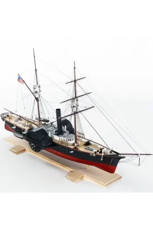 USCG Static Boat Harriet Lane Steam Cutter Gunboat 1857 1:96 Schaalmodel Beste Prijs