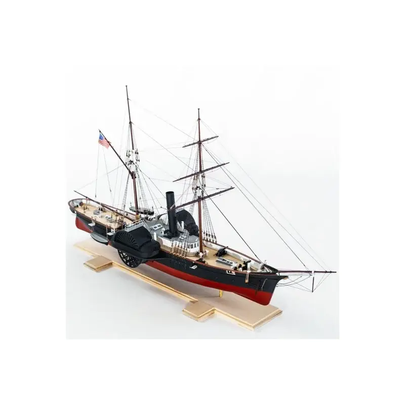 USCG Static Boat Harriet Lane Steam Cutter Gunboat 1857 1:96 Schaalmodel Beste Prijs