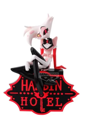 Seizoensaanbieding HAZBIN HOTEL - Angel Dust - Monitor Top Figure 16cm Figuurtje