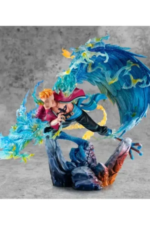 Aanbieding One Piece - Statuette Portrait Of Pirates MAS Maximum Marco the Phoenix Leader of 1st group of Whitebeard Pirates 32 cm