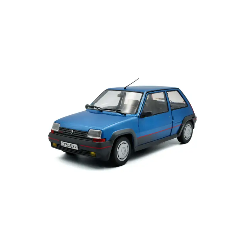 Tijdelijk Beschikbaar Renault 5 gt turbo mk1 bleu alpine 1985 1/18 Miniatuur