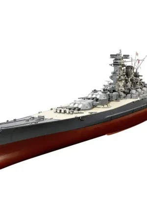 Gereduceerde Prijs Yamato All new tooling. -Mast components are made from ABS plastic for greater durability. -Photo-etched parts for ladders, rada