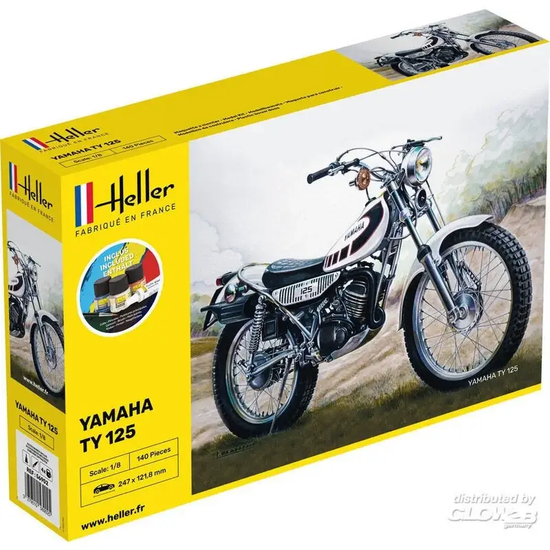 STARTER KIT TY 125 fiets Schaalmodel Koopje