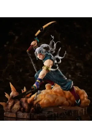Uitverkoop Demon Slayer: Kimetsu no Yaiba Standbeeld 1/8 Tengen Uzui 28 cm Figuurtje