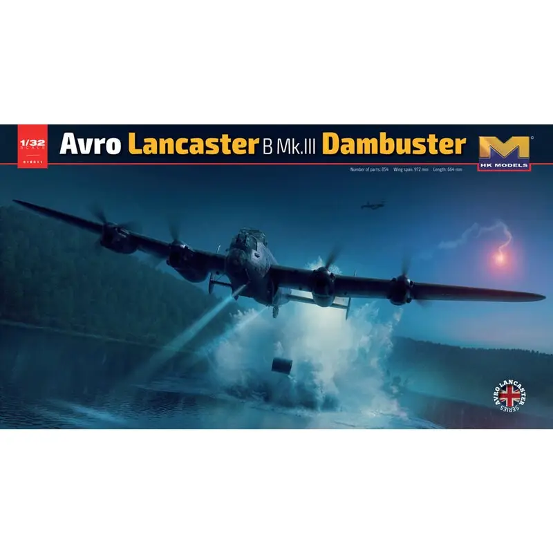 Avro Lancaster B Mk III Dambuster ED932 / AJ-G Nieuwe bewerkte onderdelen voor onderhoud stuiterende bom gebruikt in Operatie C Beperkt Aanbod