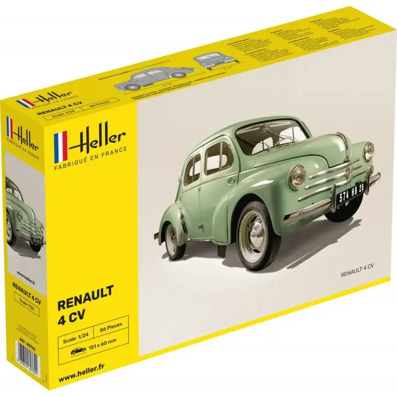 Renault 4CV Schaalmodel Bestel Nu