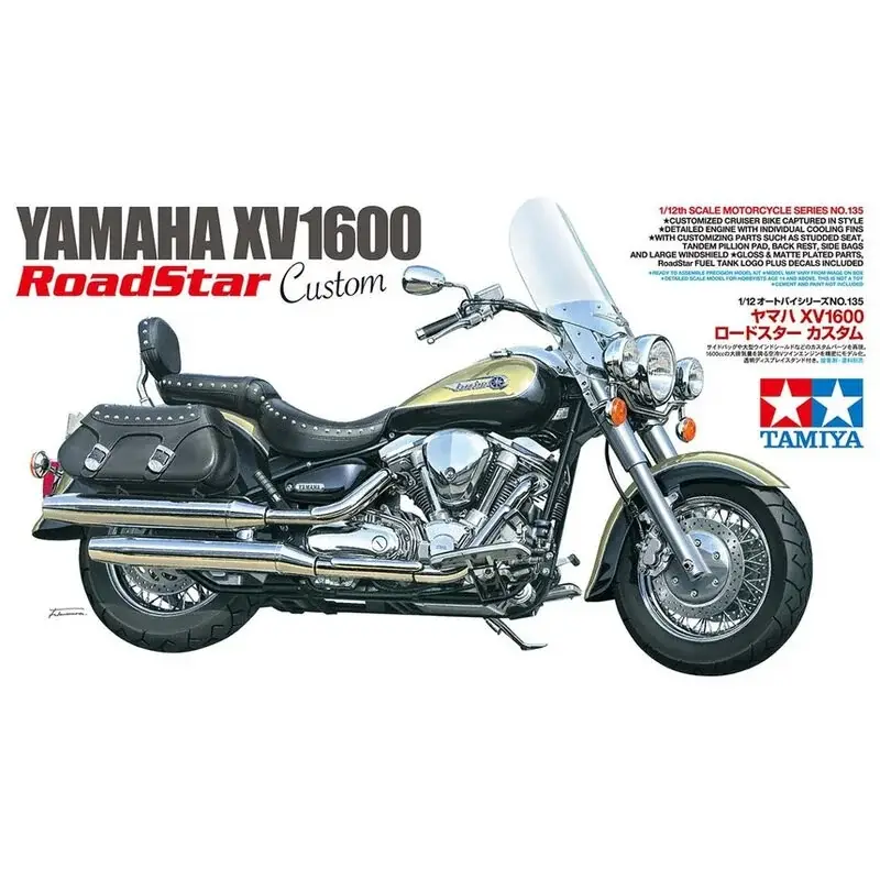 Yamaha XV1600 Road Star Custom Schaalmodel Tijdelijk Beschikbaar