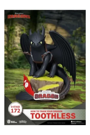 Nieuw How To Train Your Dragon Toothless D-stage Figuurtje