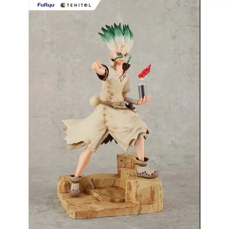 Veilige Betaling Dr. Stone Senku Ishigami Tenitol Figure Figuurtje