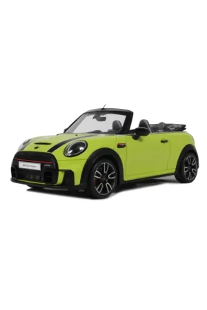 Gereduceerde Prijs Otto mobile mini jcw cabrio zesty yellow c5h 2021 1/18 Miniatuur