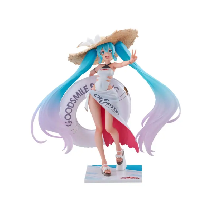 Laatste Kans HATSUNE MIKU GT PROJECT - Racing Miku 2024 "Tropical" - Statuette 21cm Figuurtje