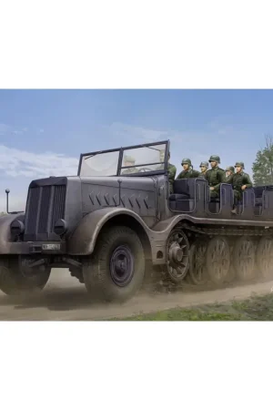 Bestseller Schwerer Zugkraftwagen 18 t Sd.Kfz.9 Artillery Version Schaalmodel