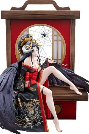 Bestel Nu Overlord statuette 1/7 Albedo Splendid Kimono Ver. 27cm Figuurtje