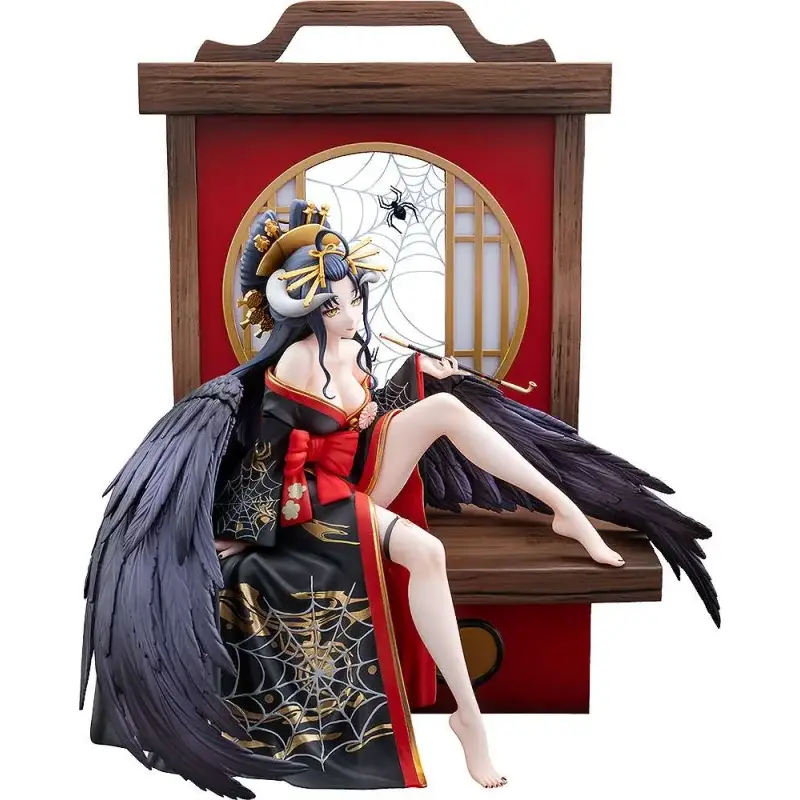 Bestel Nu Overlord statuette 1/7 Albedo Splendid Kimono Ver. 27cm Figuurtje