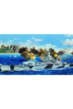 Hoge Kwaliteit Uss iowa bb-61 Schaalmodel