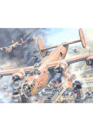 US B-24D Liberator Schaalmodel Gratis Retour