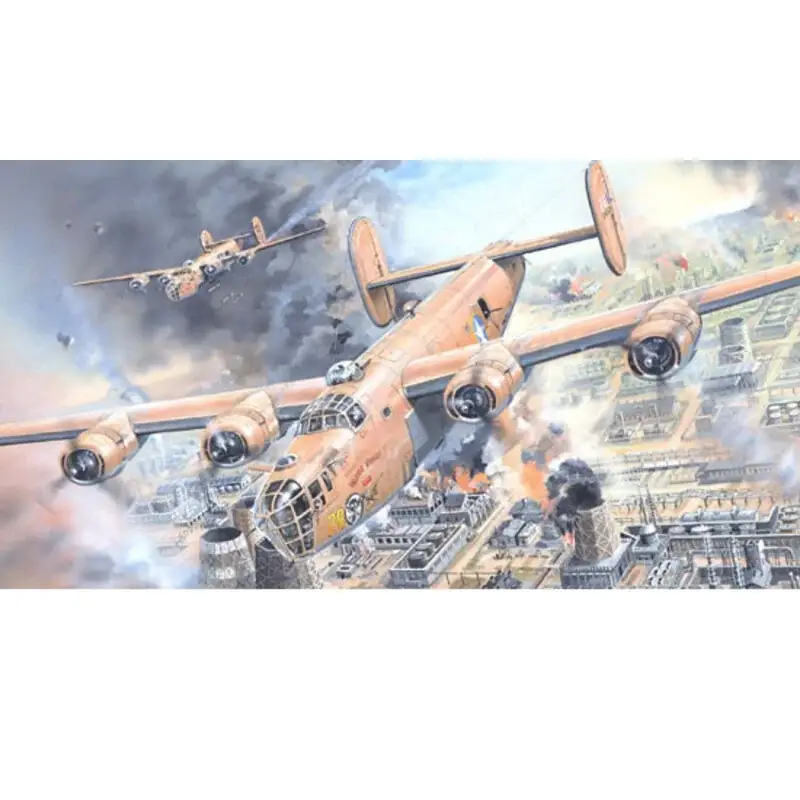 US B-24D Liberator Schaalmodel Gratis Retour