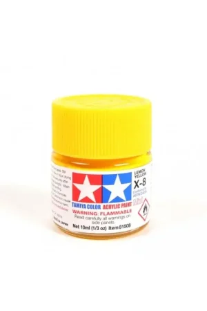 X-8 Lemon yellow 10ml Acrylverf Beste Prijs