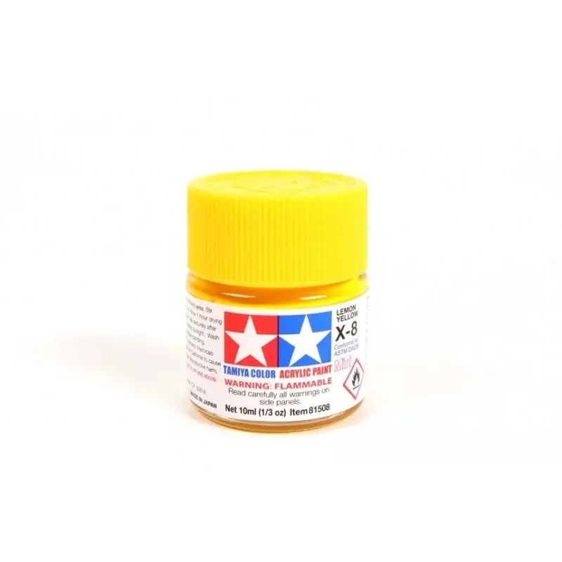 X-8 Lemon yellow 10ml Acrylverf Beste Prijs