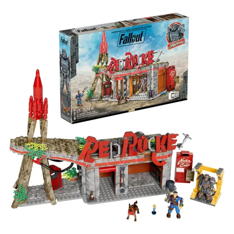 Tijdelijk Beschikbaar Fallout MEGA Red Rocket Truck Stop Building Game